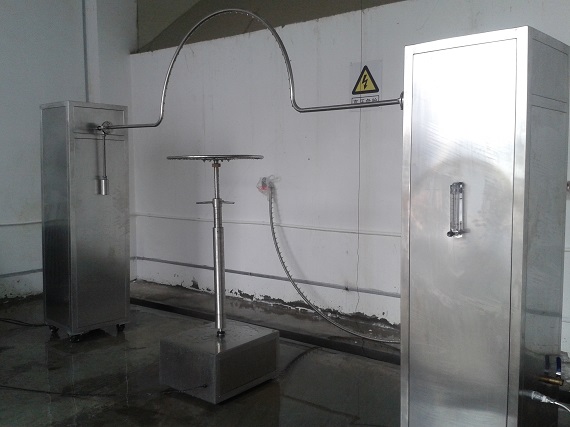 IPX3.4擺管淋雨出水量小？